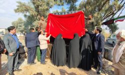 مراسم بزرگداشت ۴۰ شهید استان سمنان در هفت تپه برگزار شد