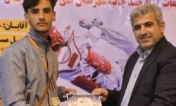 قهرمان نوجوان شوشی با کسب مدال طلای قهرمانی مسابقات چند جانبه