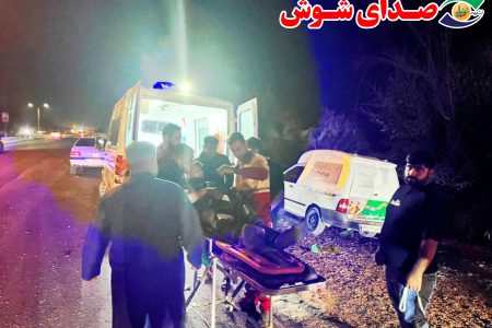 برخورد شدید دنا با موتورسیکلت در محور اندیمشک ـ شوش