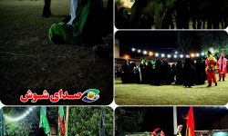 شبیه‌خوانی مجلس یزید در شام و شهادت حضرت رقیه (س) در شوش برگزار شد