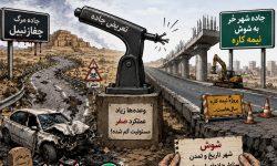 ترمز تعریض جاده در شوش بریده است!