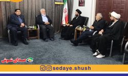 دیدار مدیرعامل نیشکر هفت‌تپه با امام جمعه شهرستان شوش بمناسبت سالروز اقامه اولین نماز جمعه/ حجت السلام و المسلمین مرعشی: هفت‌تپه، پیشگام در مقوله رونق تولید