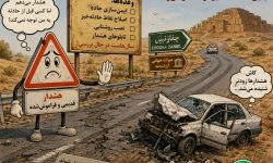 جاده چغازنبیل شوش؛ جایی که حادثه قبل از هشدار می‌رسد